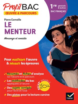 cover image of Le Menteur (Bac de français 2025)